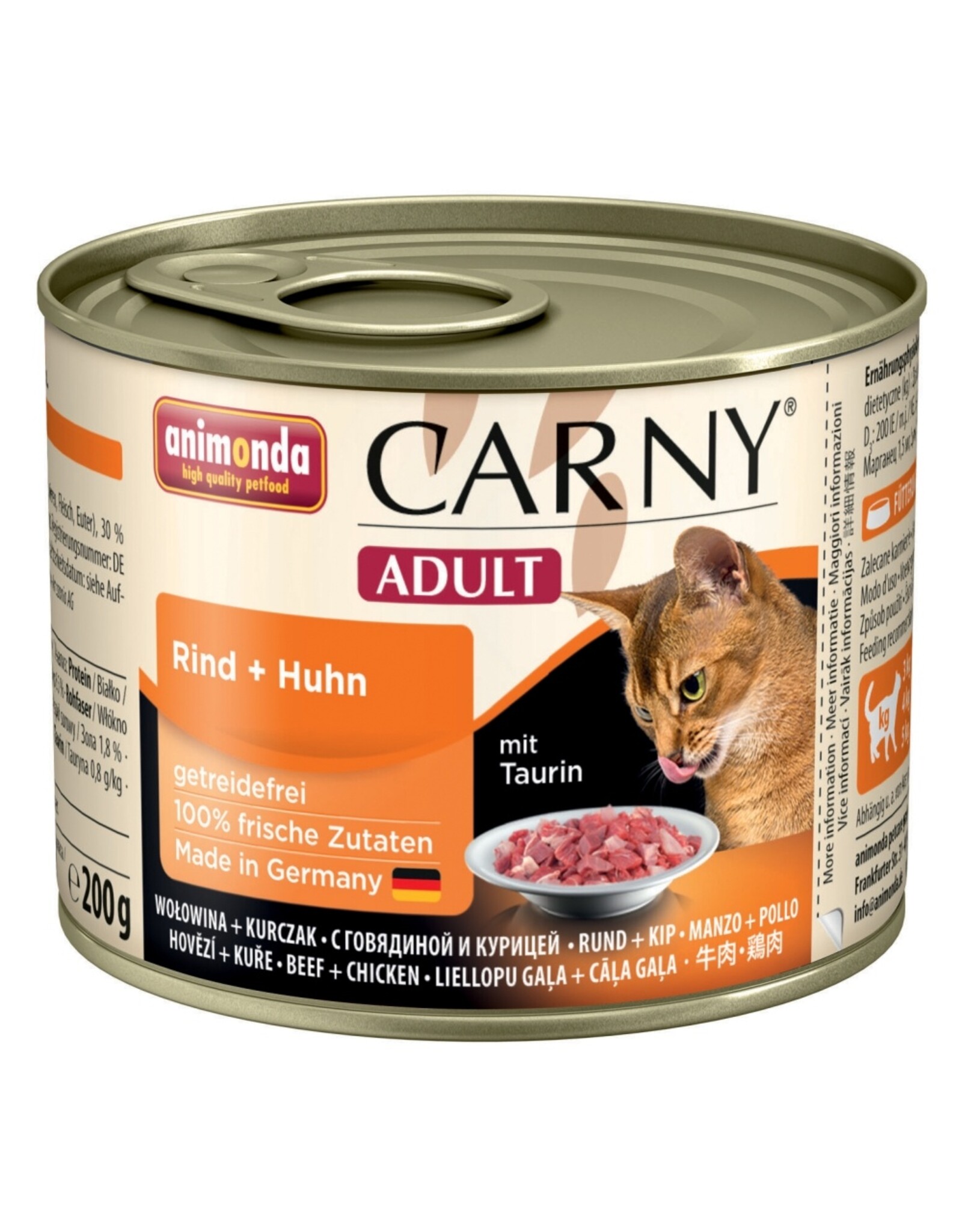 Animonda Animonda Cat Dose Carny Adult Rind & Huhn