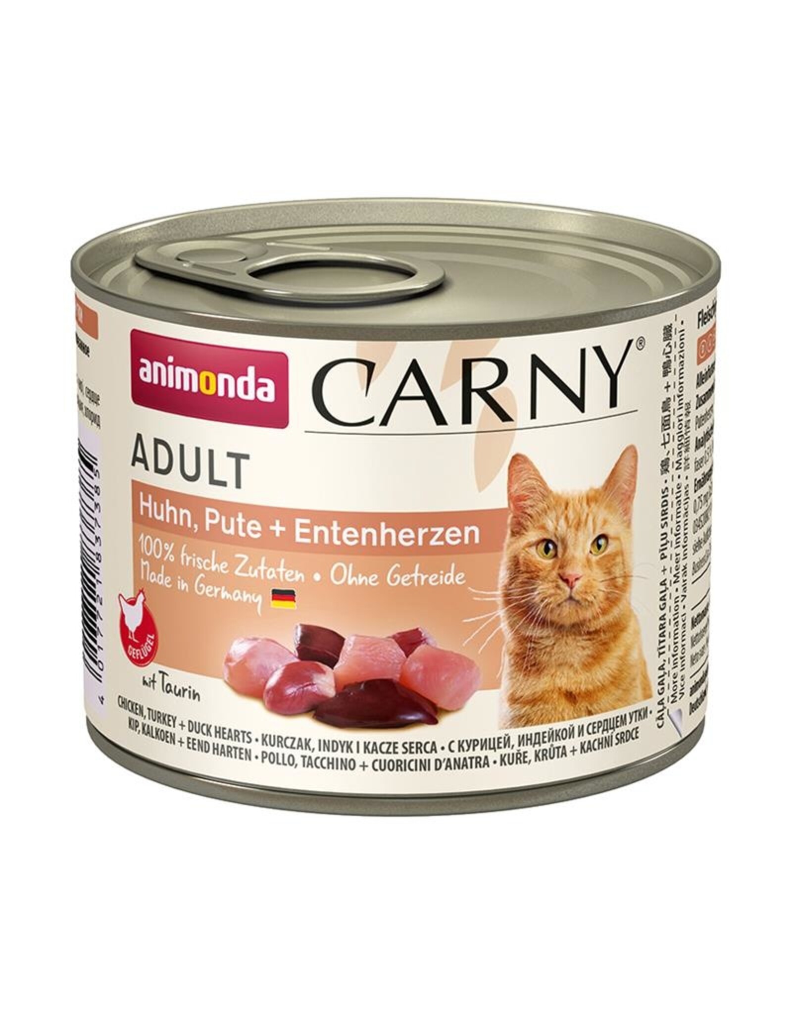 Animonda Animonda Cat Dose Carny Adult Huhn & Pute & Entenherzen