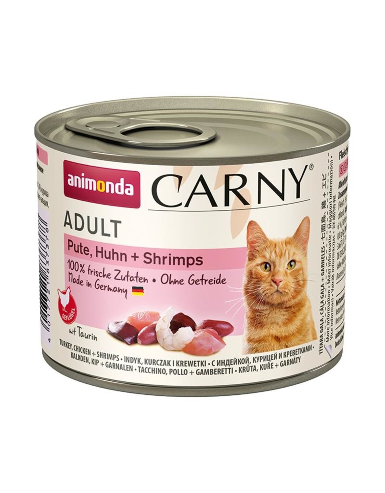 Animonda Animonda Cat Dose Carny Adult Pute & Huhn & Shrimps