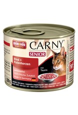 Animonda Animonda Cat Dose Carny Senior Rind & Putenherzen