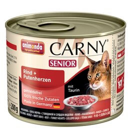 Animonda Animonda Cat Dose Carny Senior Rind & Putenherzen