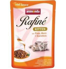 Animonda Animonda Cat Portionsbeutel Rafine  Kitten Pute & Herz 100g