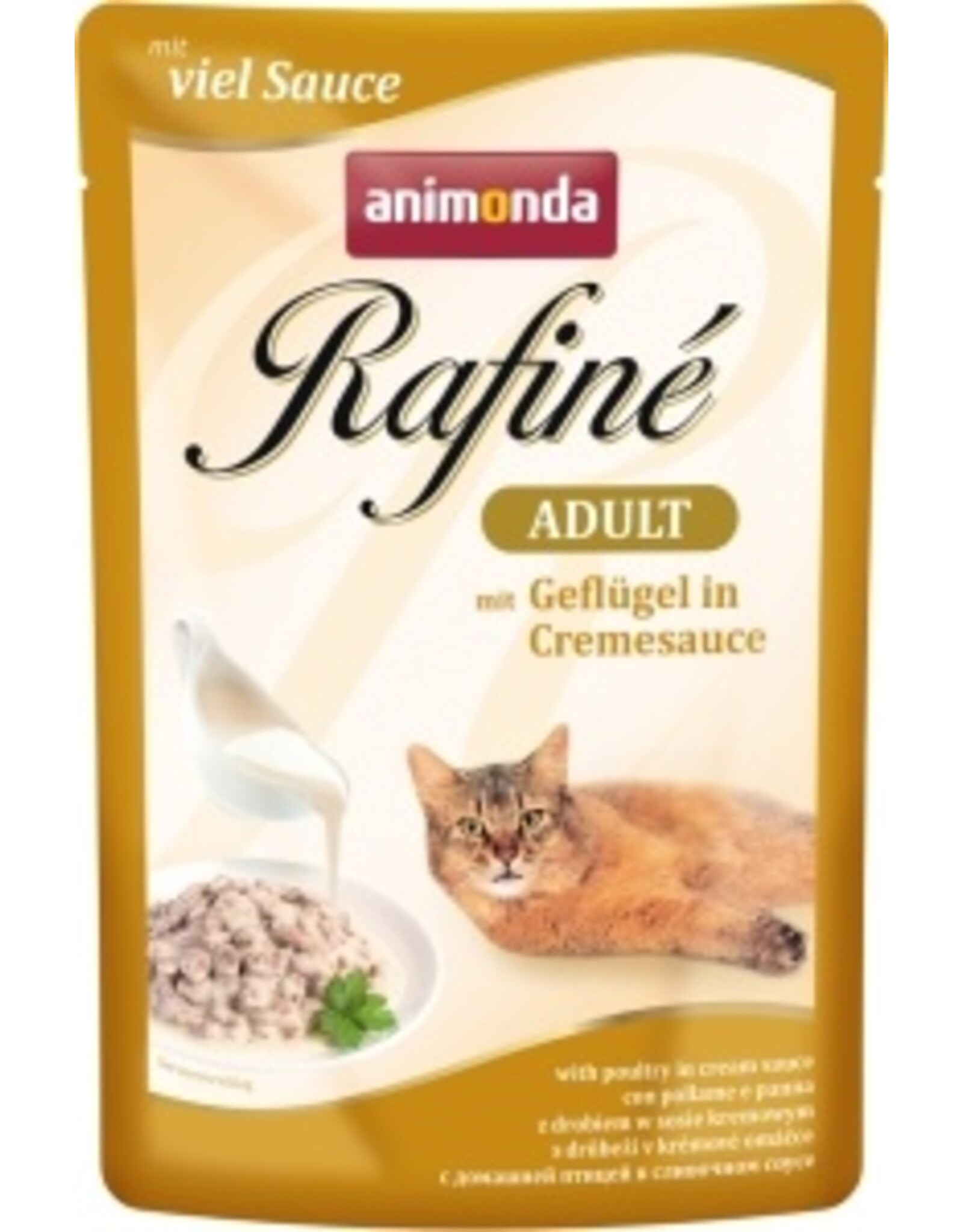 Animonda Animonda Cat Portionsbeutel Rafine Geflügel in Cremesauce 100g