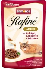 Animonda Animonda Cat Portionsbeutel Rafine Geflügel & Kaninchen100g