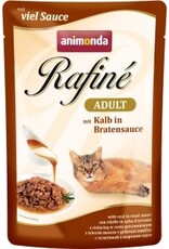 Animonda Animonda Cat Portionsbeutel Rafine Soupé Kalb in Bratensauce 100g