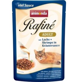 Animonda Animonda Cat Portionsbeutel Rafine Lachs + Shrimps in Kräutersauce 100g