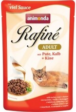 Animonda Animonda Cat Portionsbeutel Rafine Soupé Pute, Kalb & Käse 100g