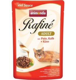 Animonda Animonda Cat Portionsbeutel Rafine Soupé Pute, Kalb & Käse 100g