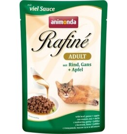 Animonda Animonda Cat Portionsbeutel Rafine Soupé Rind, Gans & Apfel 100g