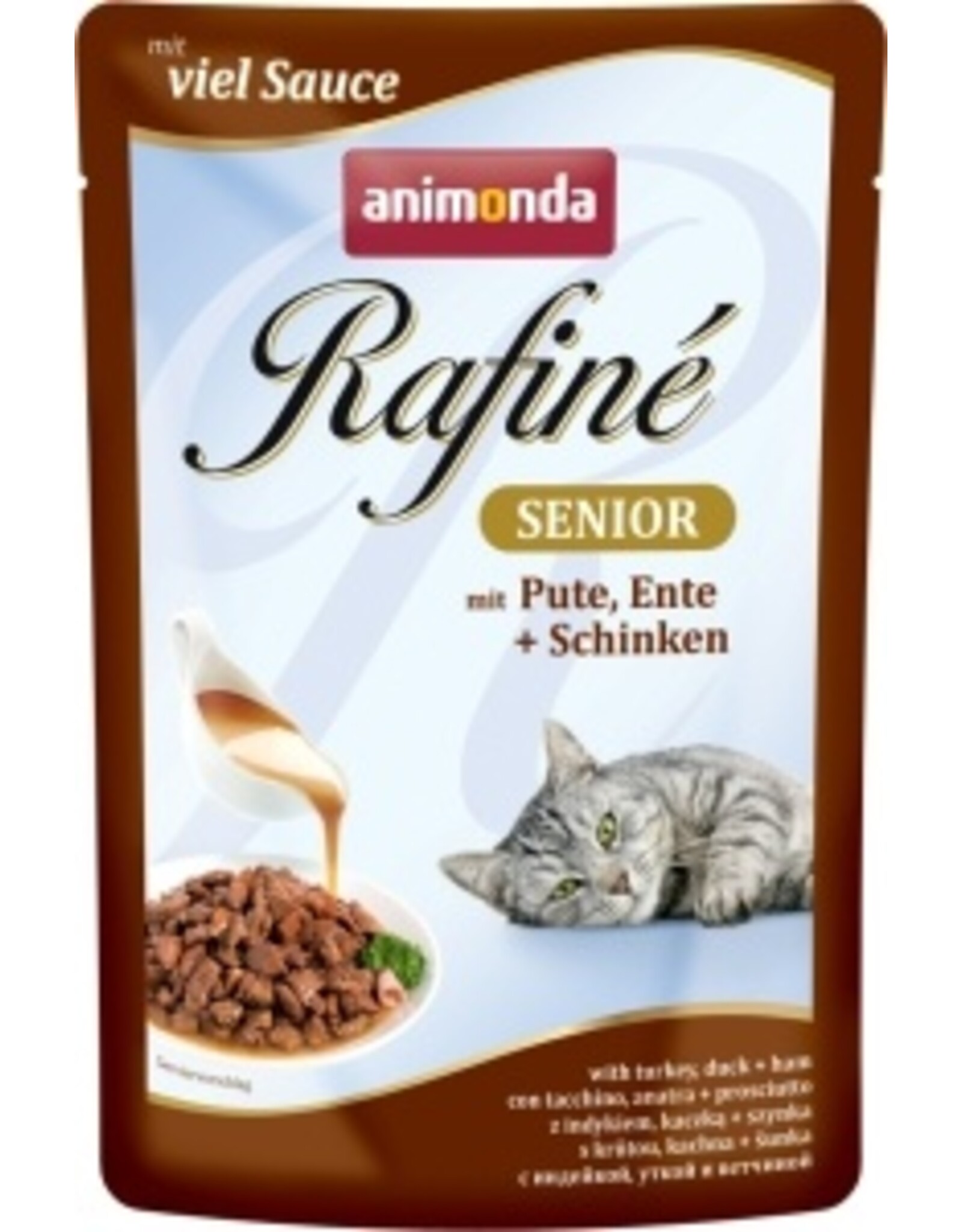 Animonda Animonda Cat Portionsbeutel Rafine Senior Pute & Ente 100g