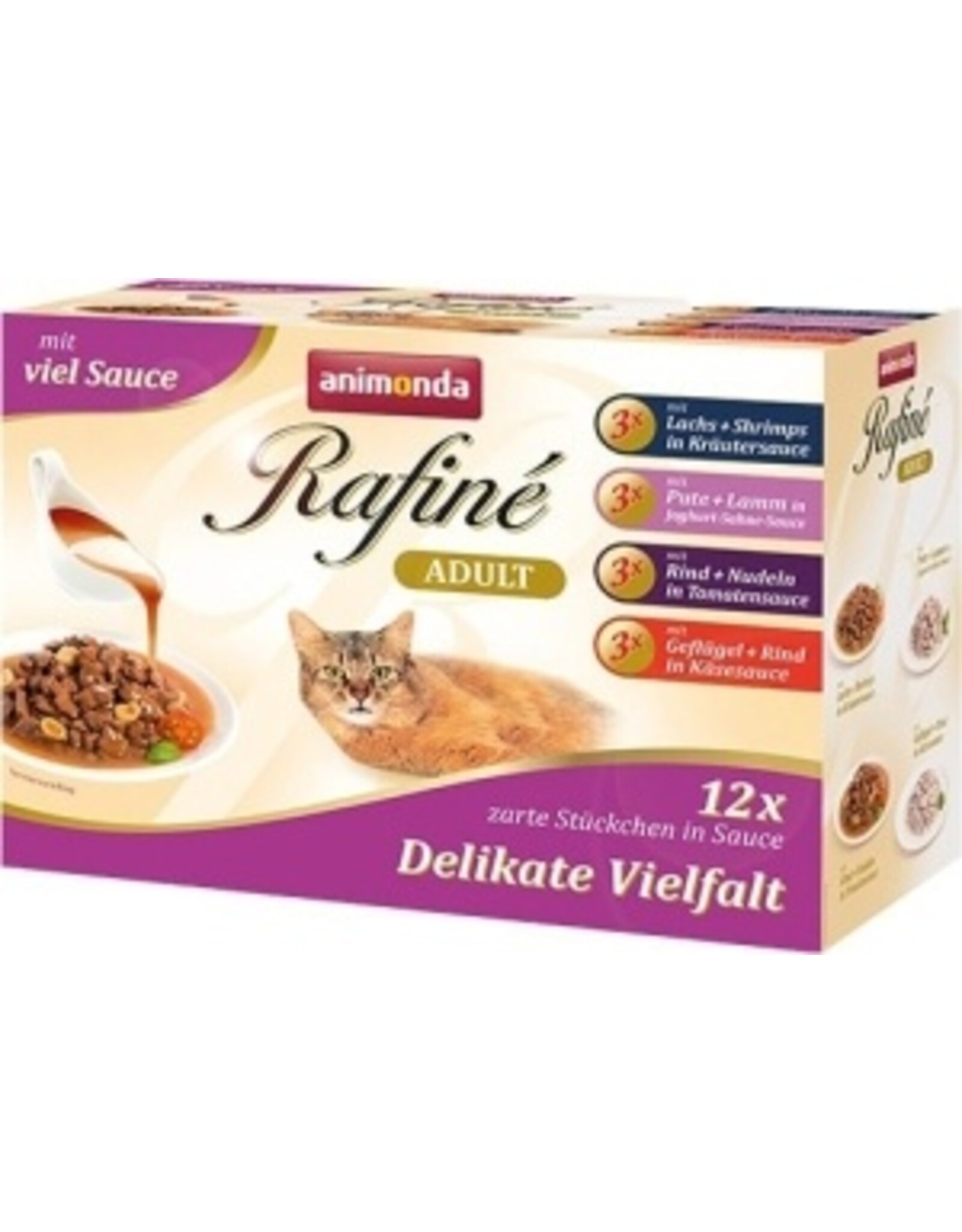 Animonda Animonda Cat Portionsbeutel Rafine Soupé im Multipack 12 x 100g