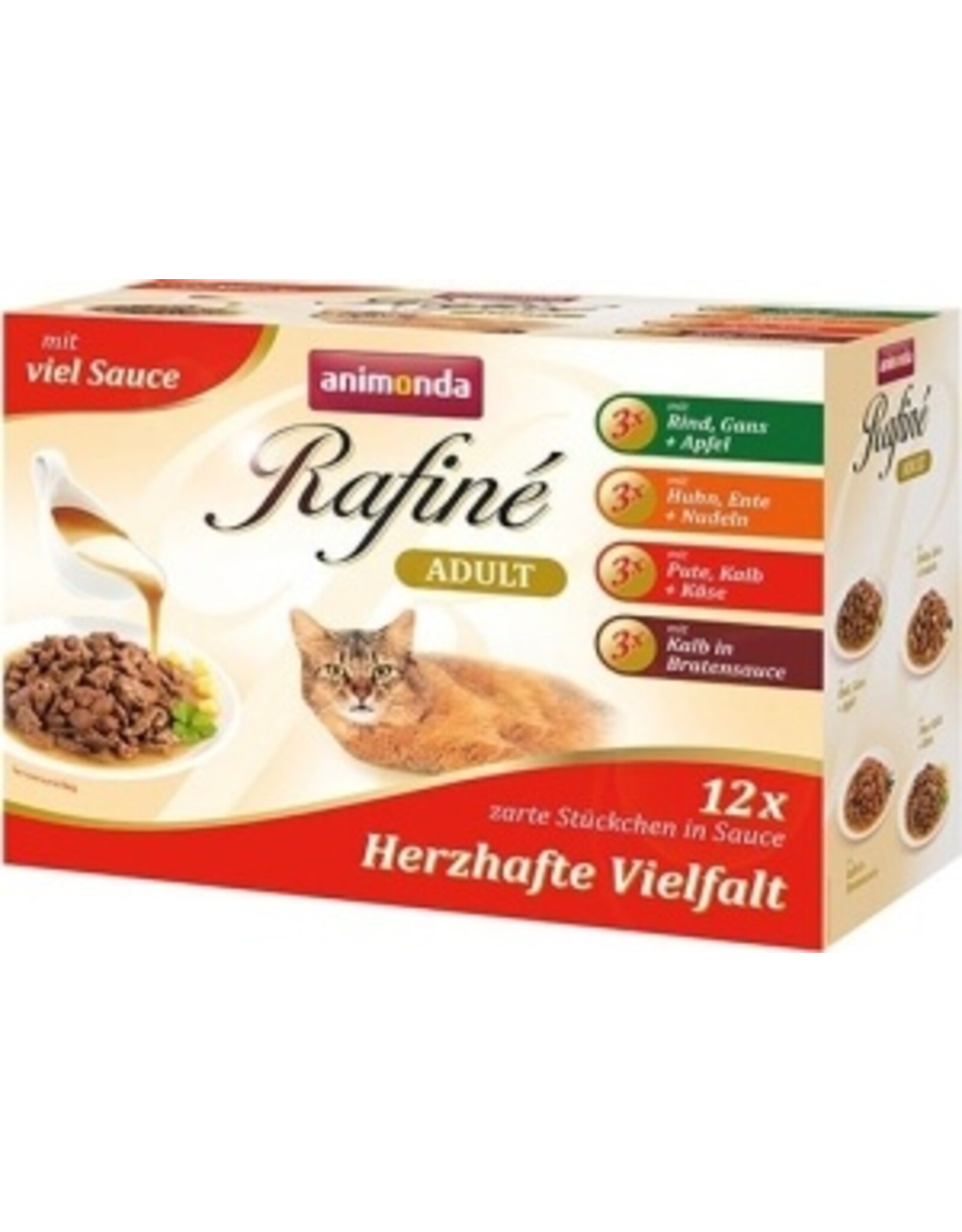 Animonda Animonda Cat Portionsbeutel Rafine Soupé im Multipack 12 x 100g