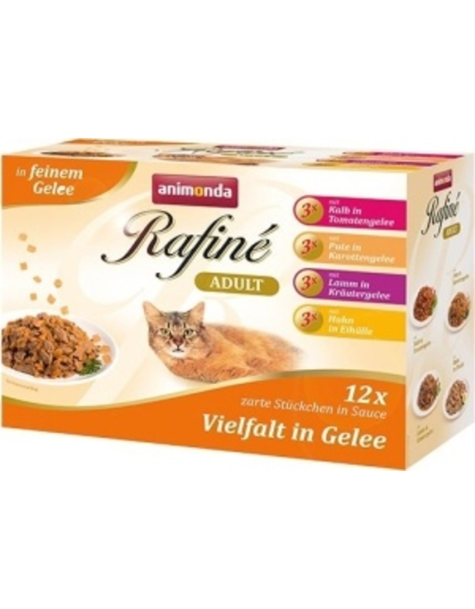 Animonda Animonda Cat Portionsbeutel Rafine Soupé im Multipack 12 x 100g