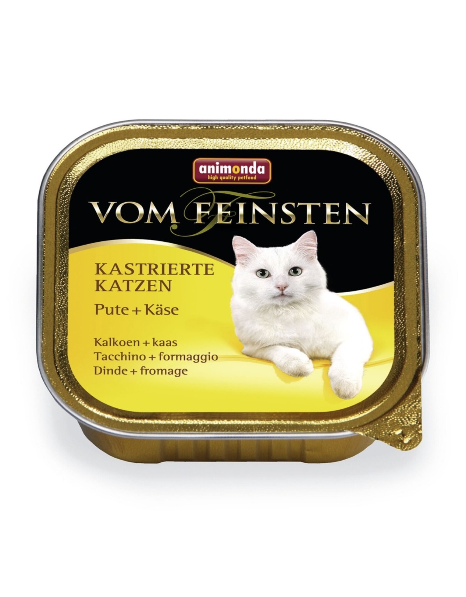 Animonda Animonda vom Feinsten für kastrierte Katzen Pute & Käse 100g
