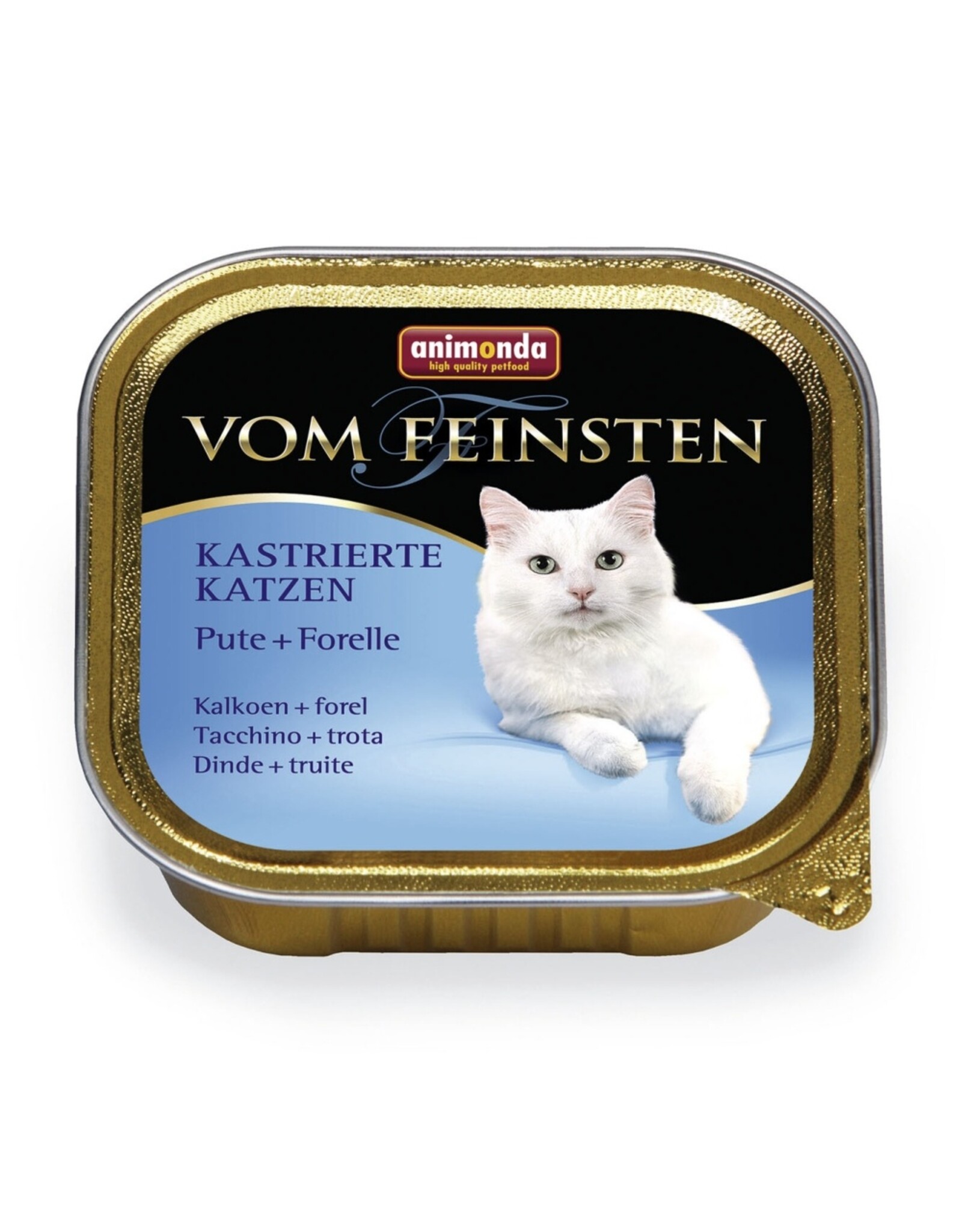Animonda Animonda vom Feinsten für kastrierte Katzen Pute & Forelle 100g