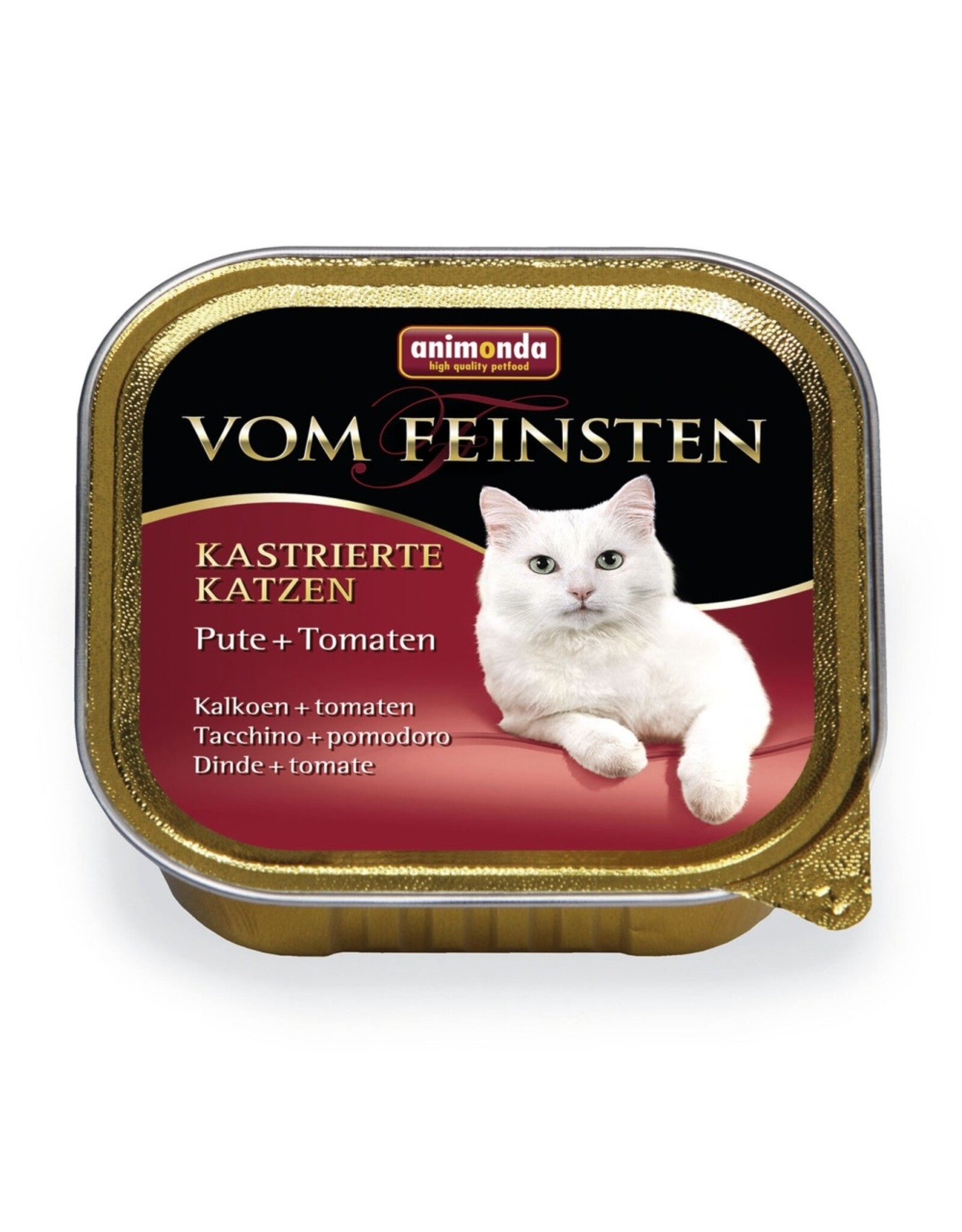 Animonda Animonda vom Feinsten für kastrierte Katzen mit Pute & Tomate 100g