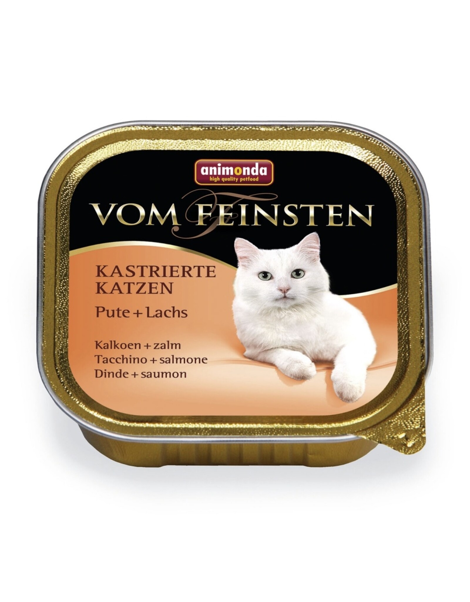 Animonda Animonda vom Feinsten für kastrierte Katzen mit Pute & Lachs 100g