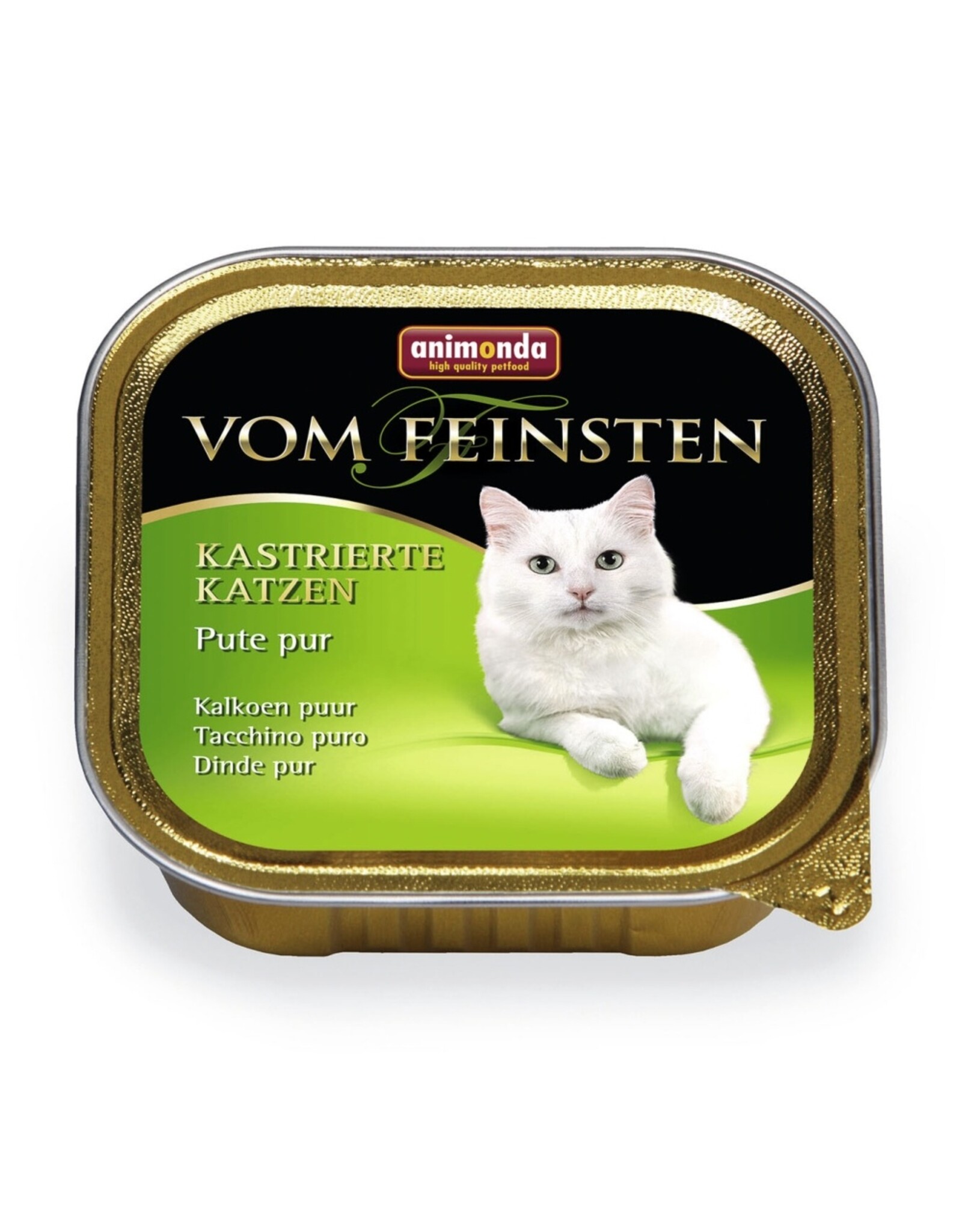 Animonda Animonda vom Feinsten für kastrierte Katzen Pute pur 100g