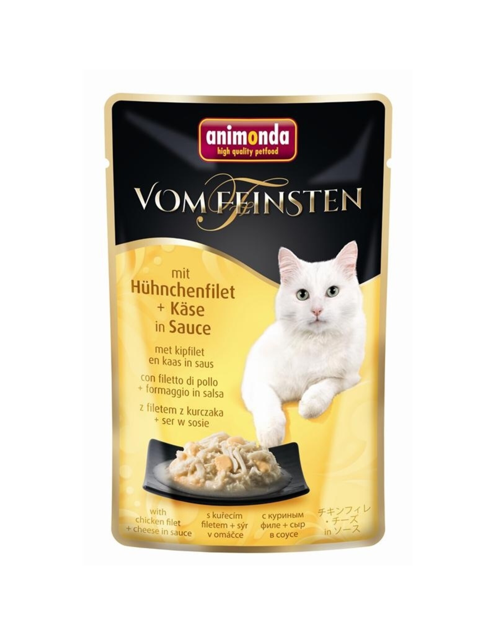 Animonda Animonda Cat Portionsbeutel vom Feinsten mit Hühnchenfilet & Käse 50g