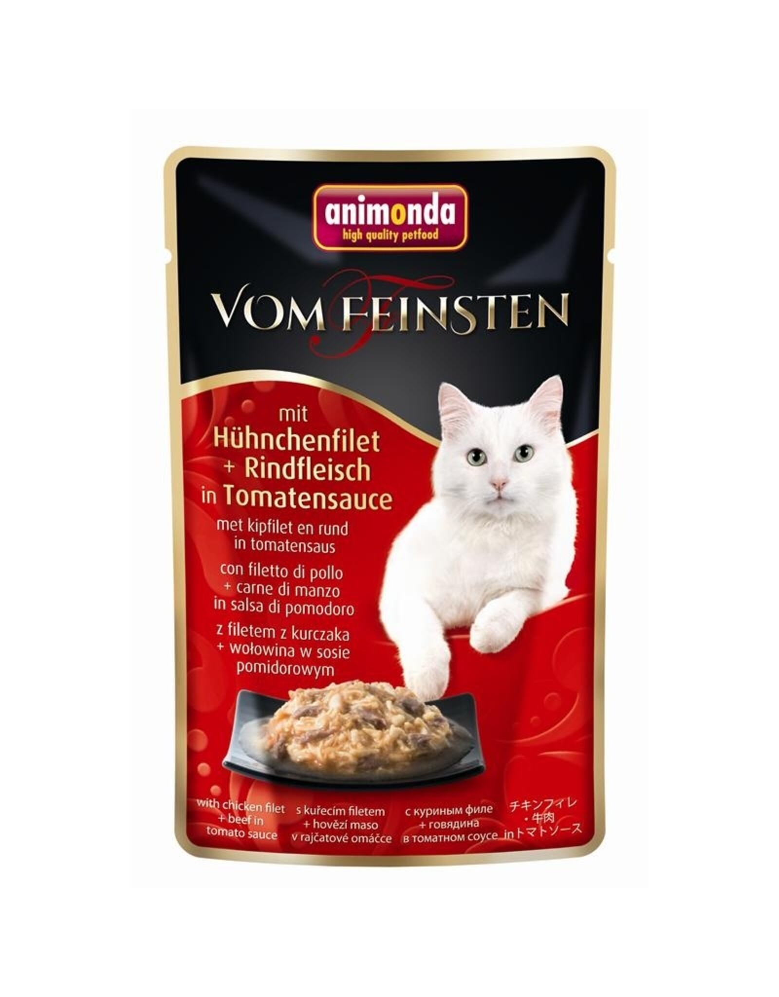 Animonda Animonda Cat Portbtl v Feinsten mit Hühnchenfilet & Rindfleisch in Tomate 50 g
