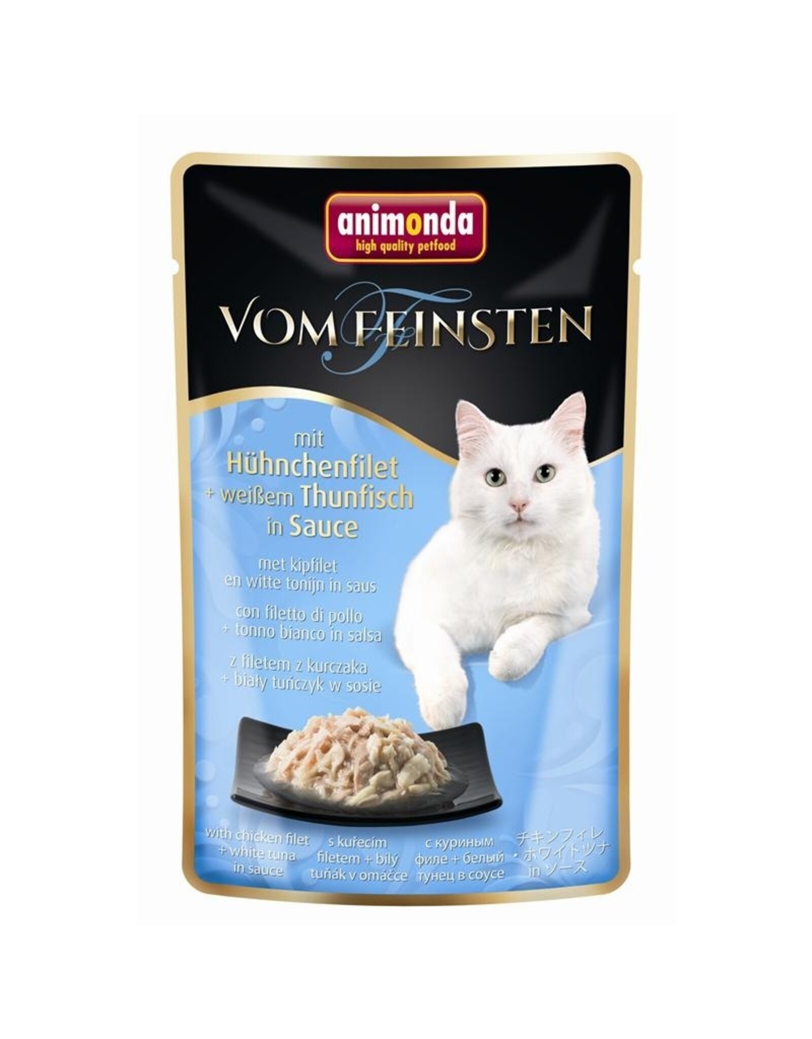 Animonda Animonda Cat Portbtl v Feinsten mit Hühnchenfilet & weißem Thunfisch in Sauce 50 g