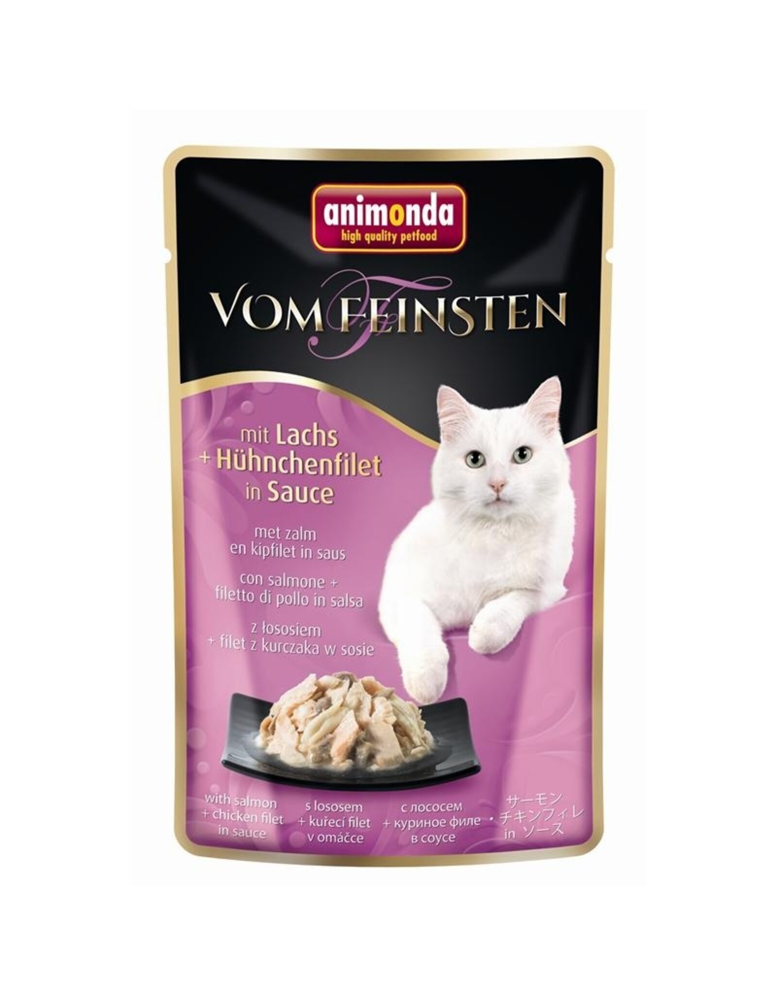 Animonda Animonda Cat Portionsbeutel vom Feinsten mit Lachs&Hühnerfilet 50g