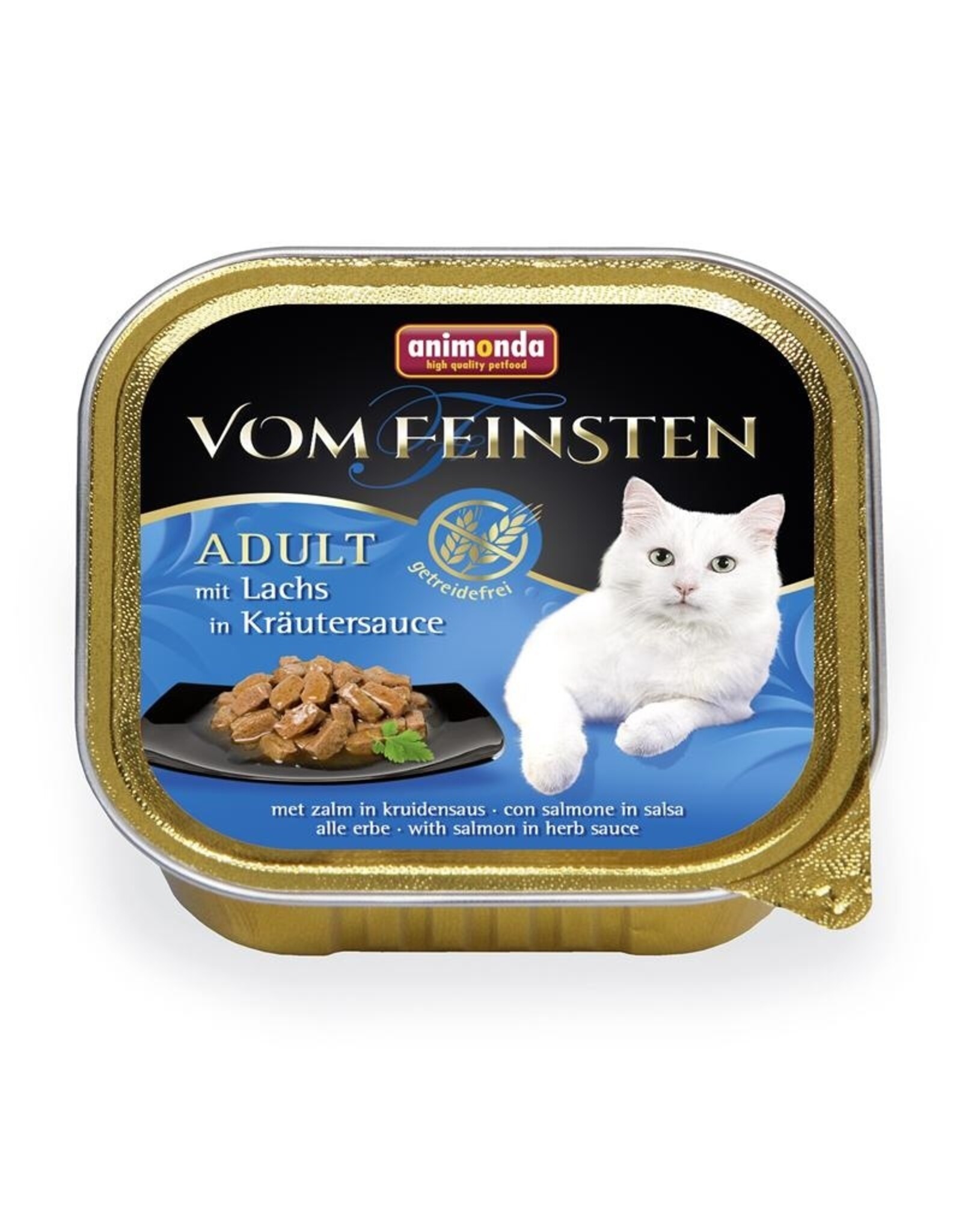 Animonda Animonda Cat Vom Feinsten mit Lachs in Kräutersauce 100g