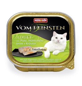 Animonda Animonda Cat Vom Feinsten mit Schlemmerkern mit Pute, Hühnchenbrust & Kräuter 100 g