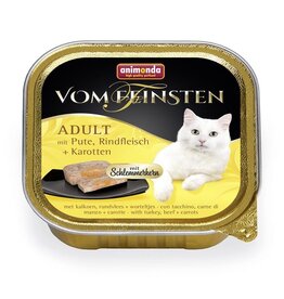 Animonda Animonda Cat Vom Feinsten mit Schlemmerkern mit Pute, Rindfleisch & Karotten 100
