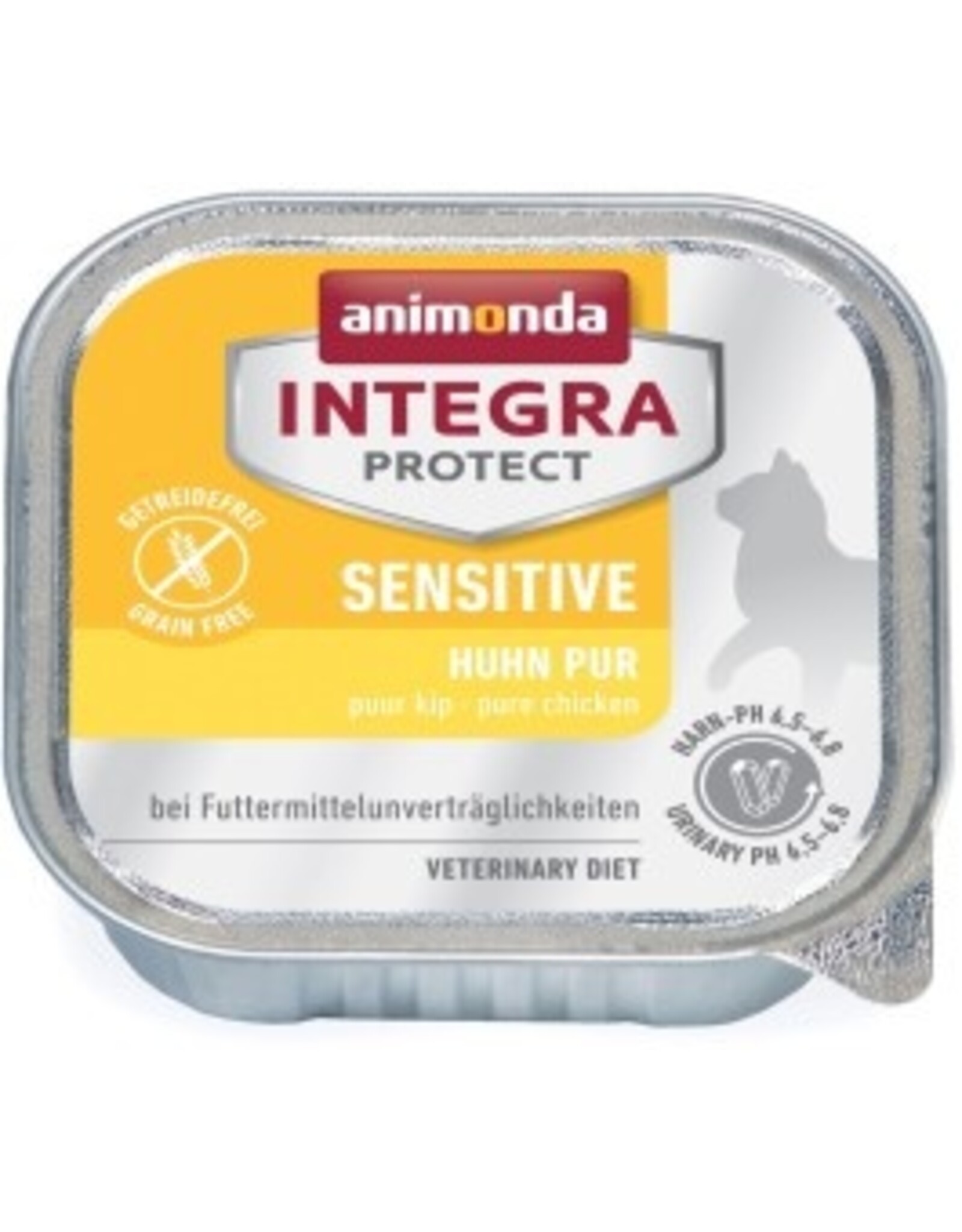 Animonda Animonda Cat Schale Integra Protect Sensitiv mit Huhn pur 100g