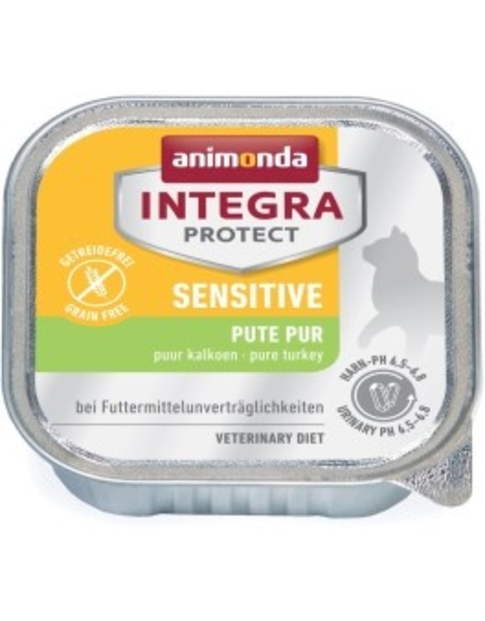 Animonda Animonda Cat Schale Integra Protect Sensitiv mit Pute pur 100g
