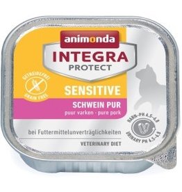 Animonda Animonda Cat Schale Integra Protect Sensitiv mit Schwein pur 100g
