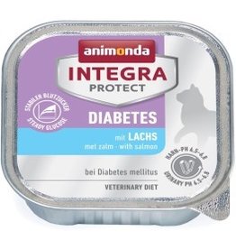 Animonda Animonda Cat Schale Integra Protect Diabetes mit Lachs 100g