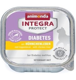 Animonda Animonda Cat Schale Integra Protect Diabetes mit Hühnchenleber 100g