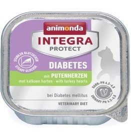 Animonda Animonda Cat Schale Integra Protect Diabetes mit Putenherzen 100g