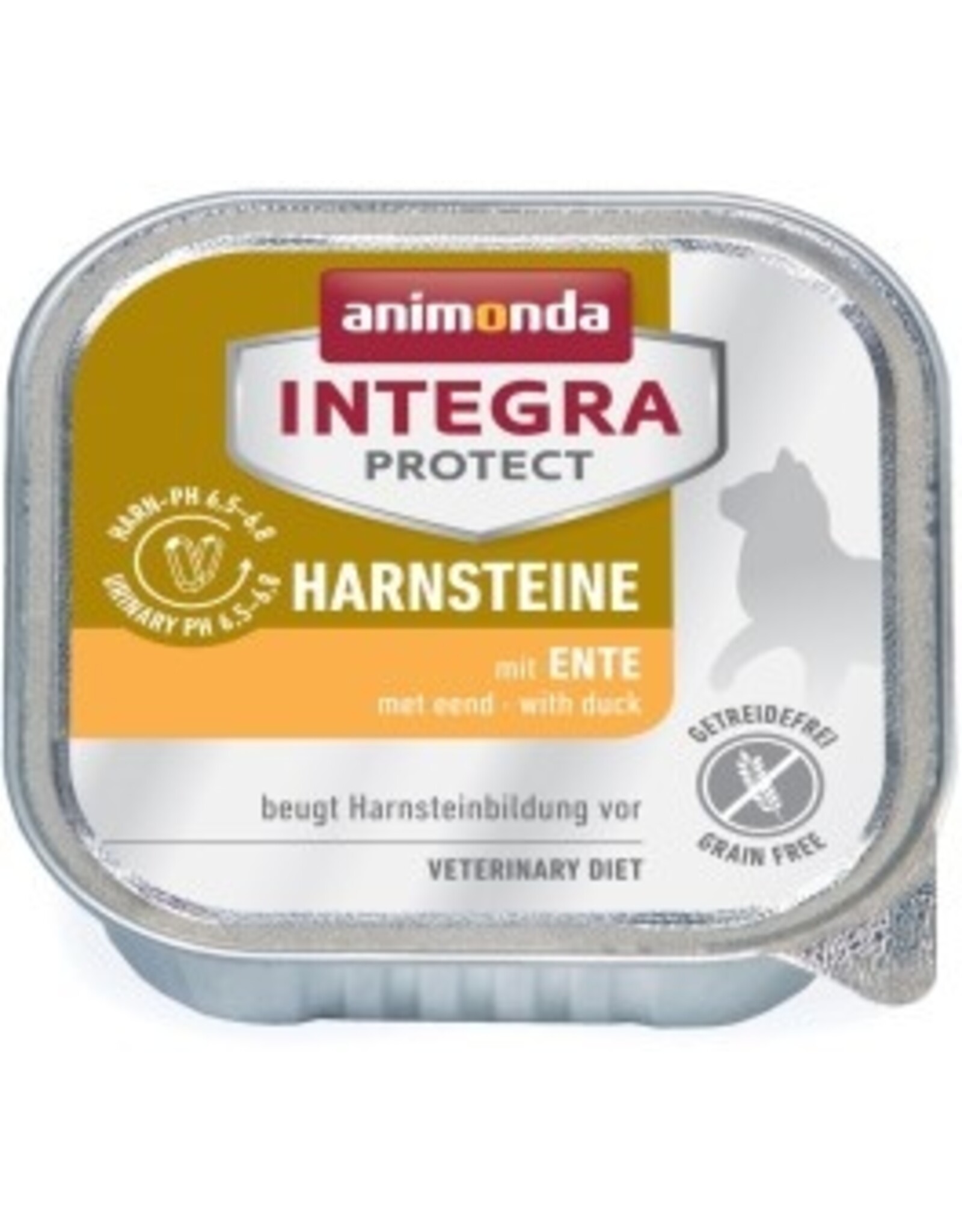 Animonda Animonda Cat Schale Integra Protect Harnsteine mit Ente 100g