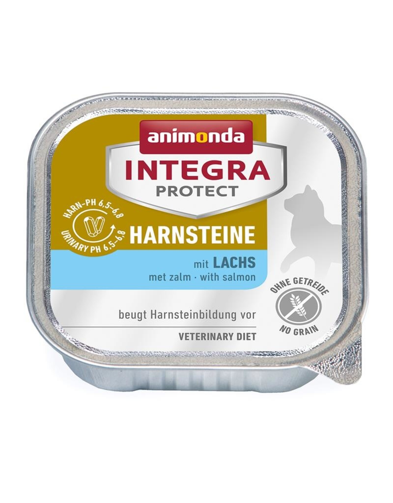 Animonda Animonda Cat Schale Integra Protect Harnsteine mit Lachs 100g