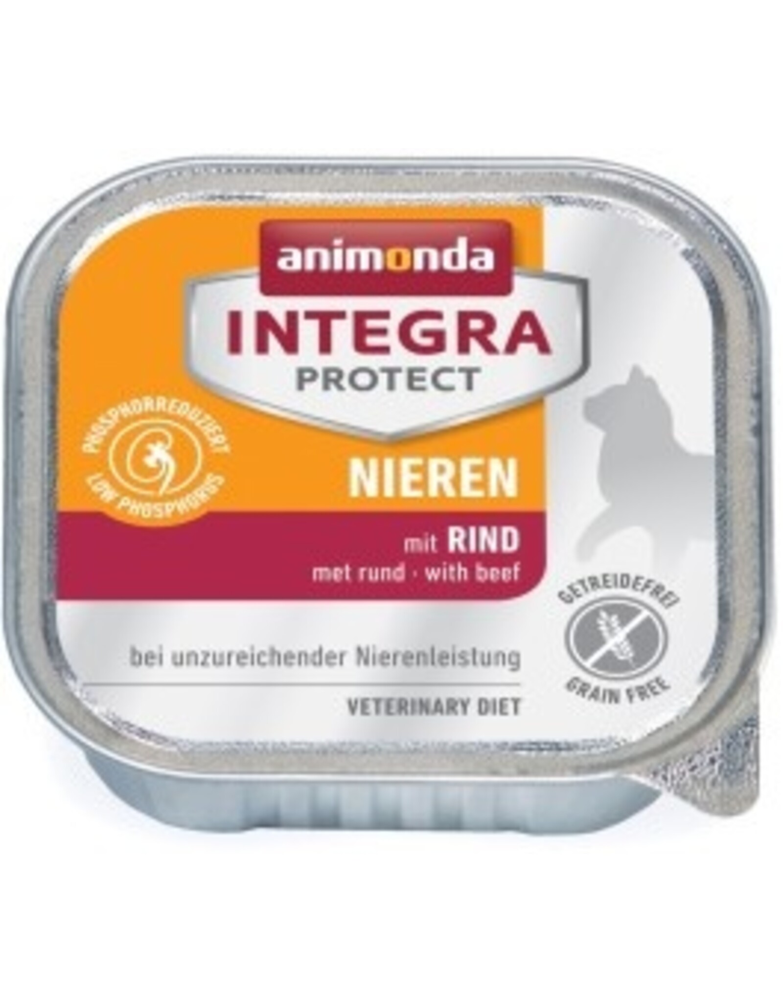 Animonda Animonda Cat Schale Integra Protect Niere mit Rind 100g