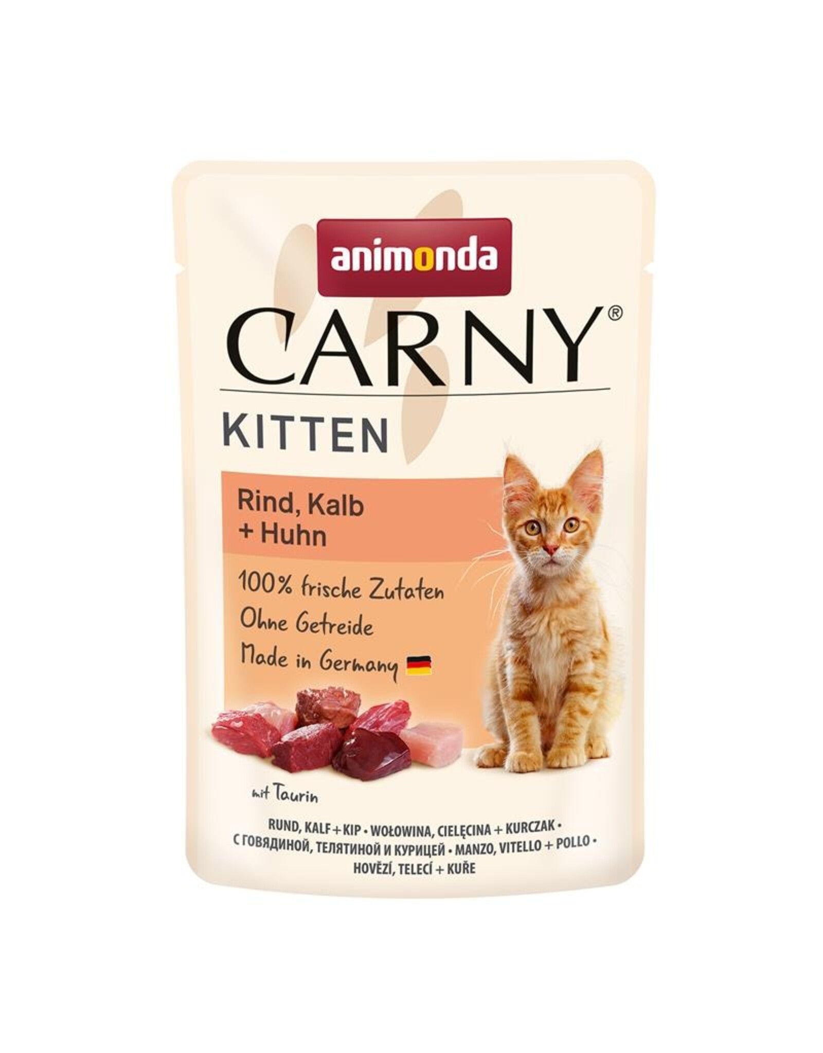 Animonda Animonda Cat Portbtl Carny Kitten Rind, Kalb + Huhn 85 g