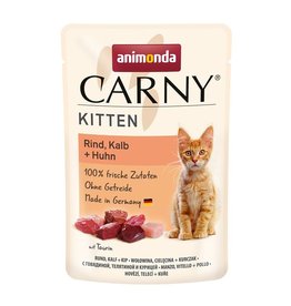 Animonda Animonda Cat Portbtl Carny Kitten Rind, Kalb + Huhn 85 g