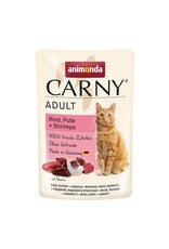 Animonda Animonda Cat Port.btl Carny Adult Rind, Pute + Shrimps 85 g