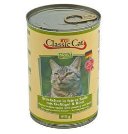 Classic Cat Classic Cat Dose Soße mit Geflügel & Rind 415g