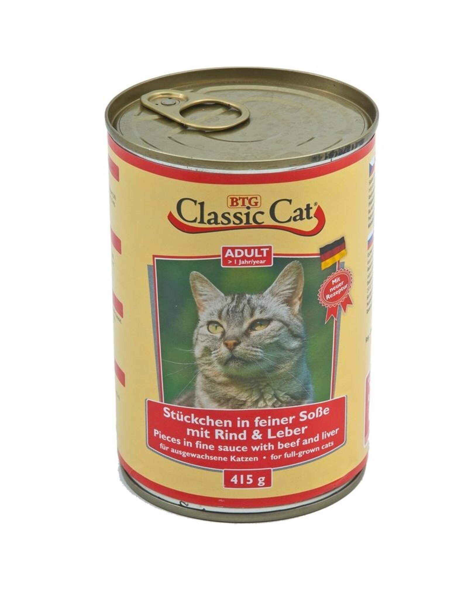 Classic Cat Classic Cat Dose Soße mit Rind & Leber 415g