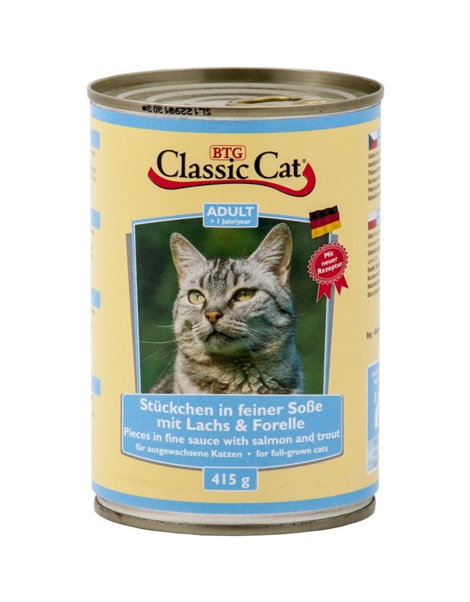Classic Cat Clasic Cat Dose Soße mit Lachs & Forelle 415g