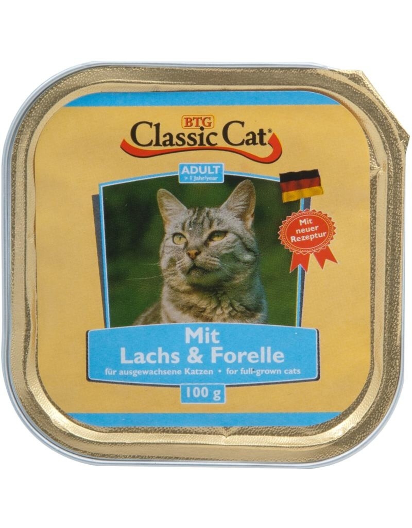 Classic Cat Classic Cat Schale Lachs & Forelle 100g