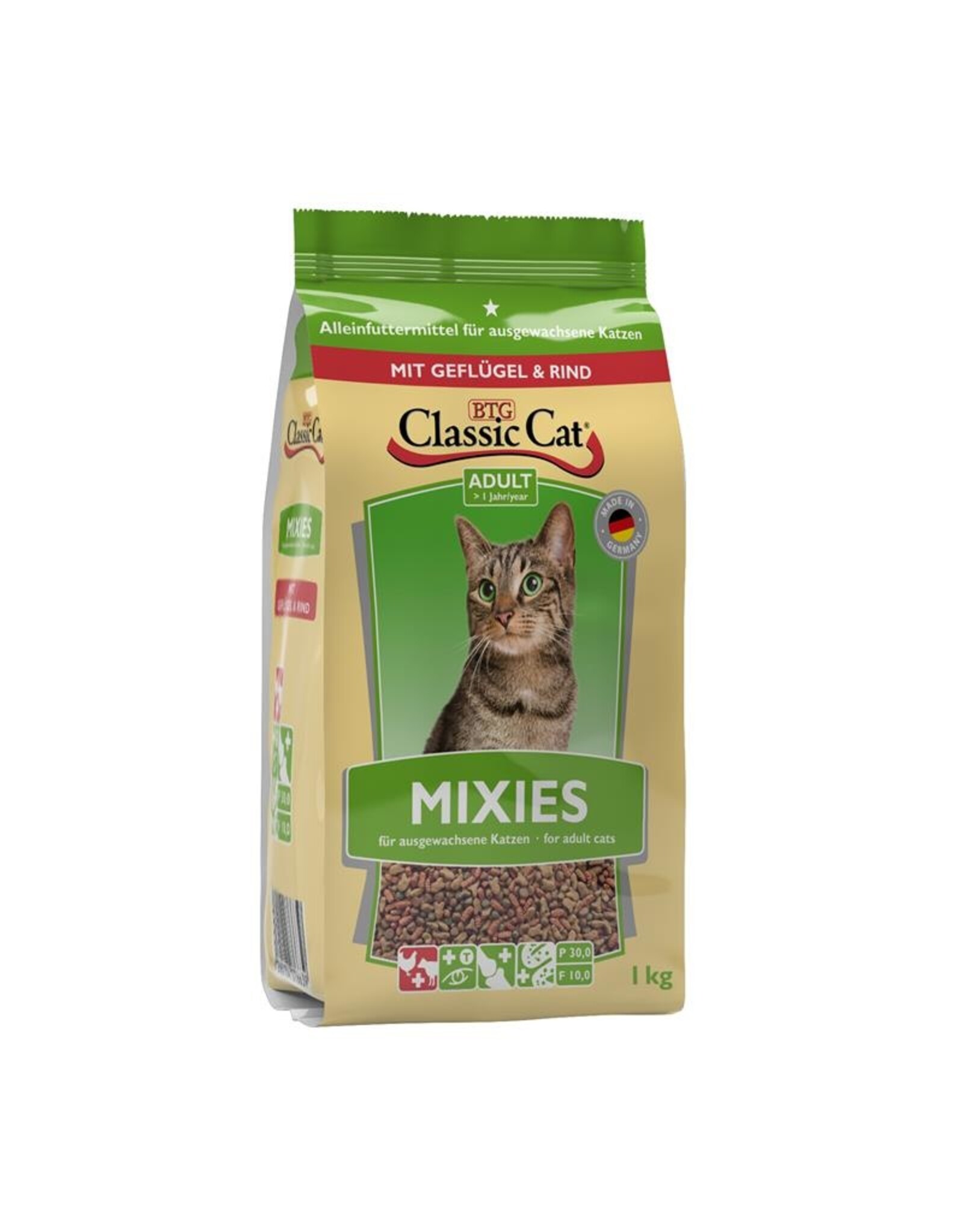 Classic Cat Classic Cat Trockenahrung Mixies mit Geflügel und Rind