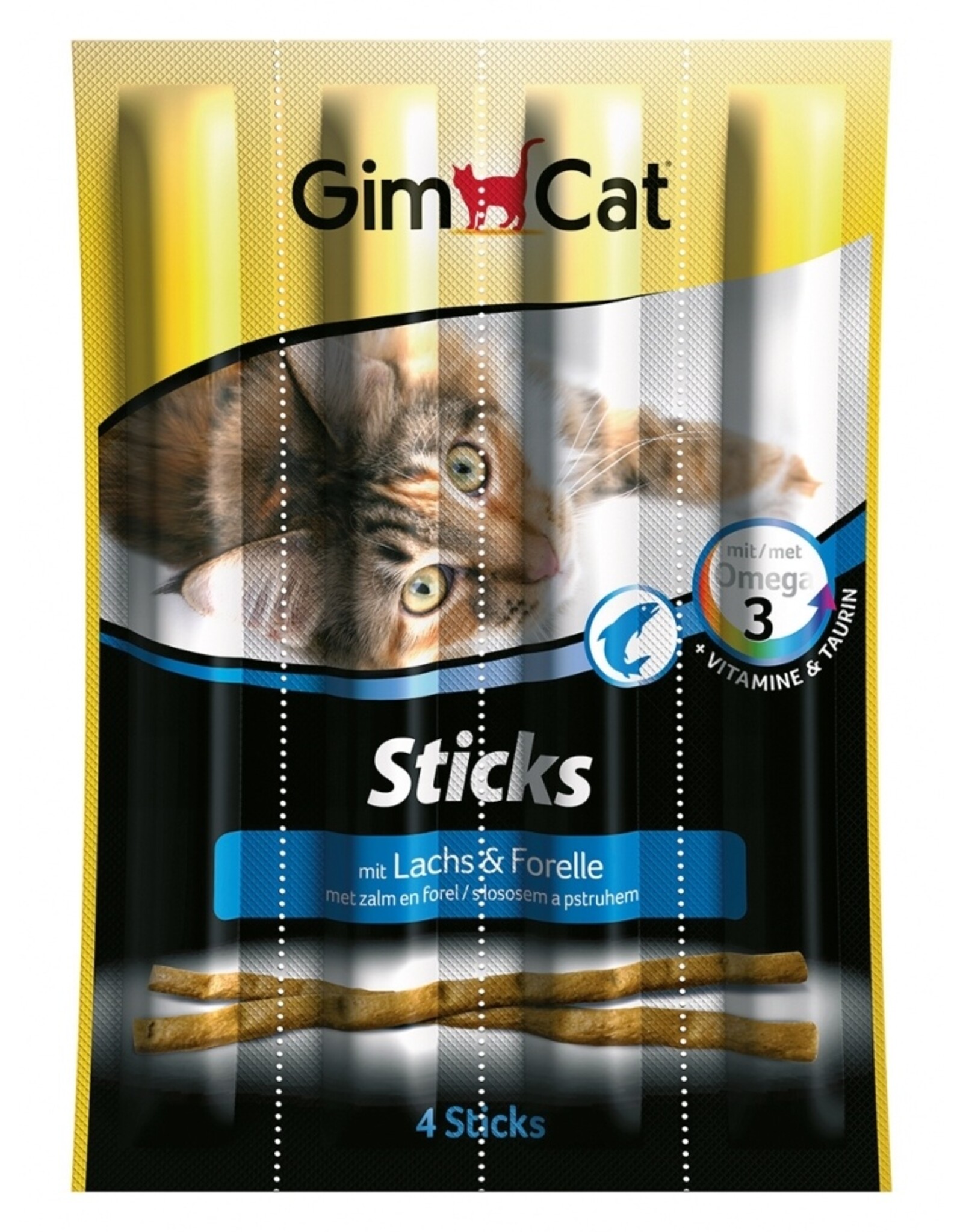 Gimpet Gimpet Cat Sticks Lachs & Forelle, 4 Stück