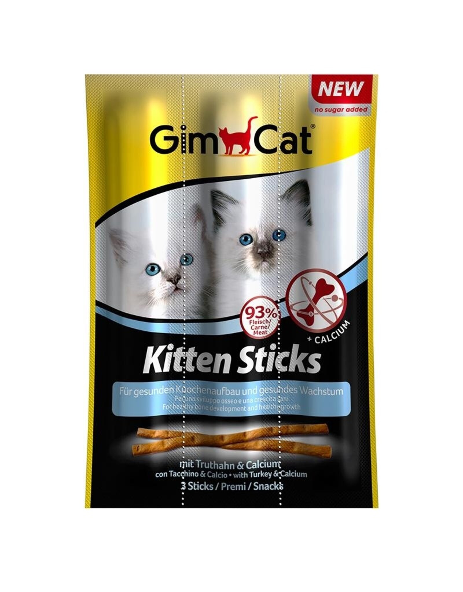 Gimpet GimCat Kitten Sticks Truthahn 3 x 3 g