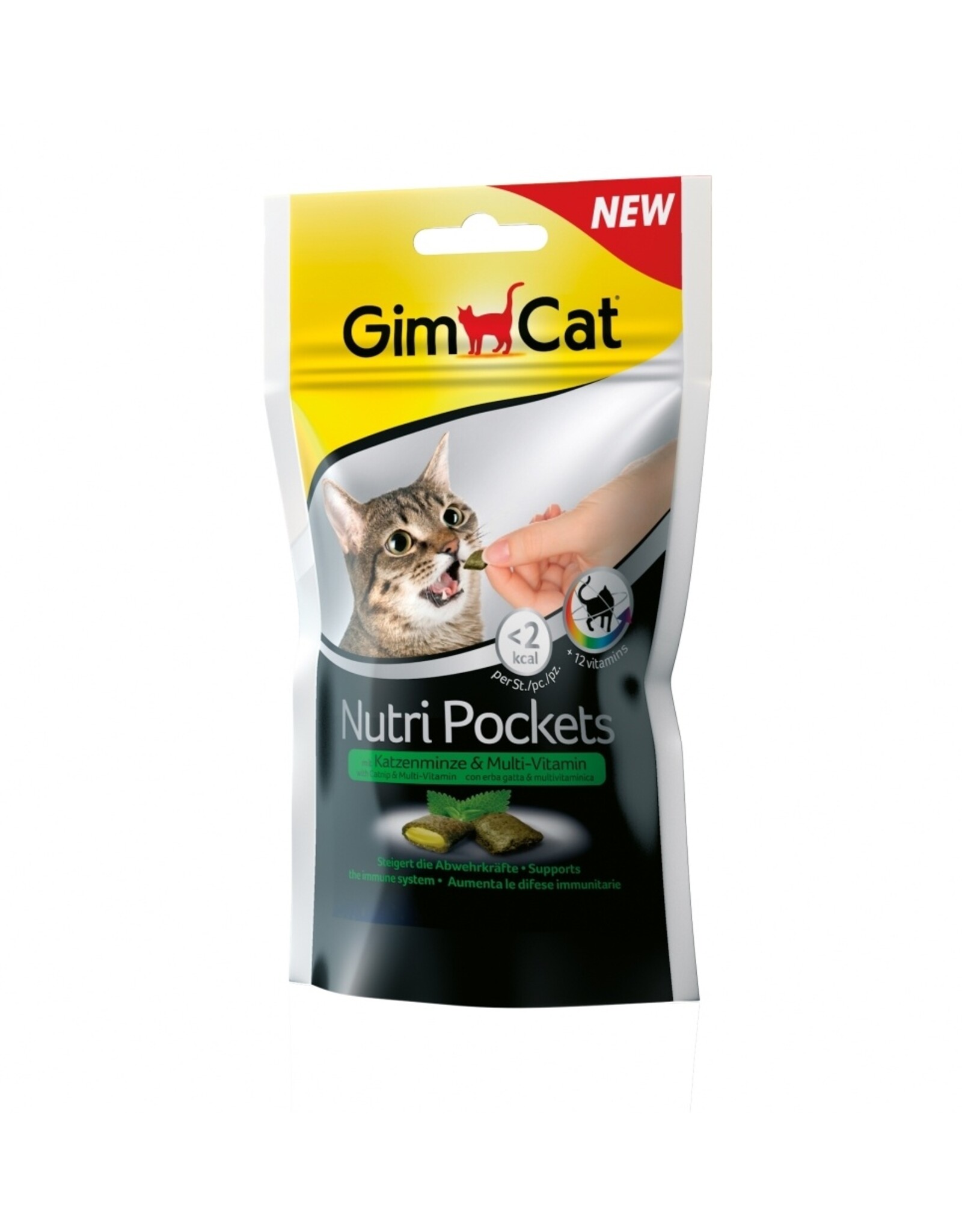 Gimpet Gim. Nutri Pockets Minze 12x 60g