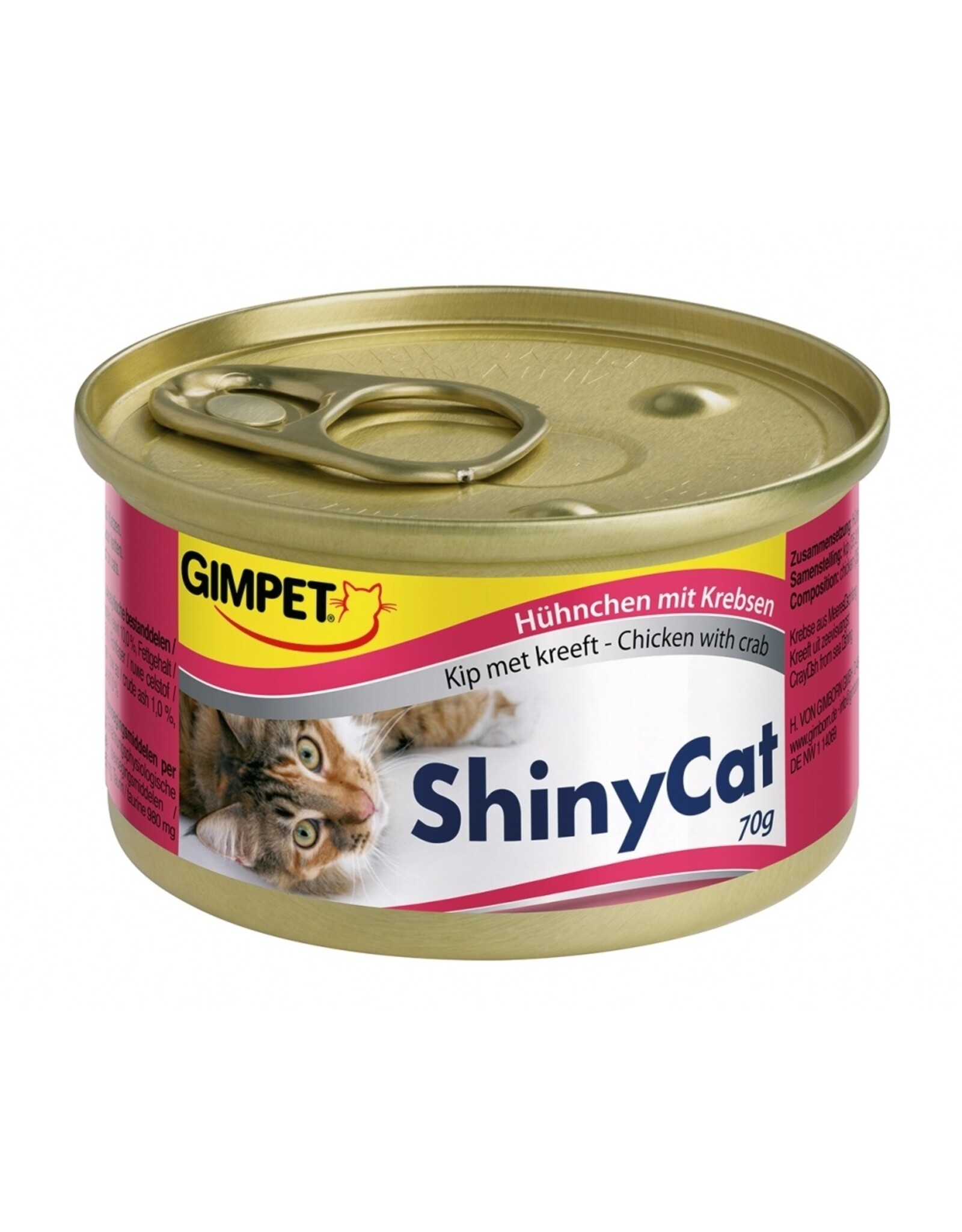 Gimpet Gimpet ShinyCat Hühnchen mit Krebsen 70g